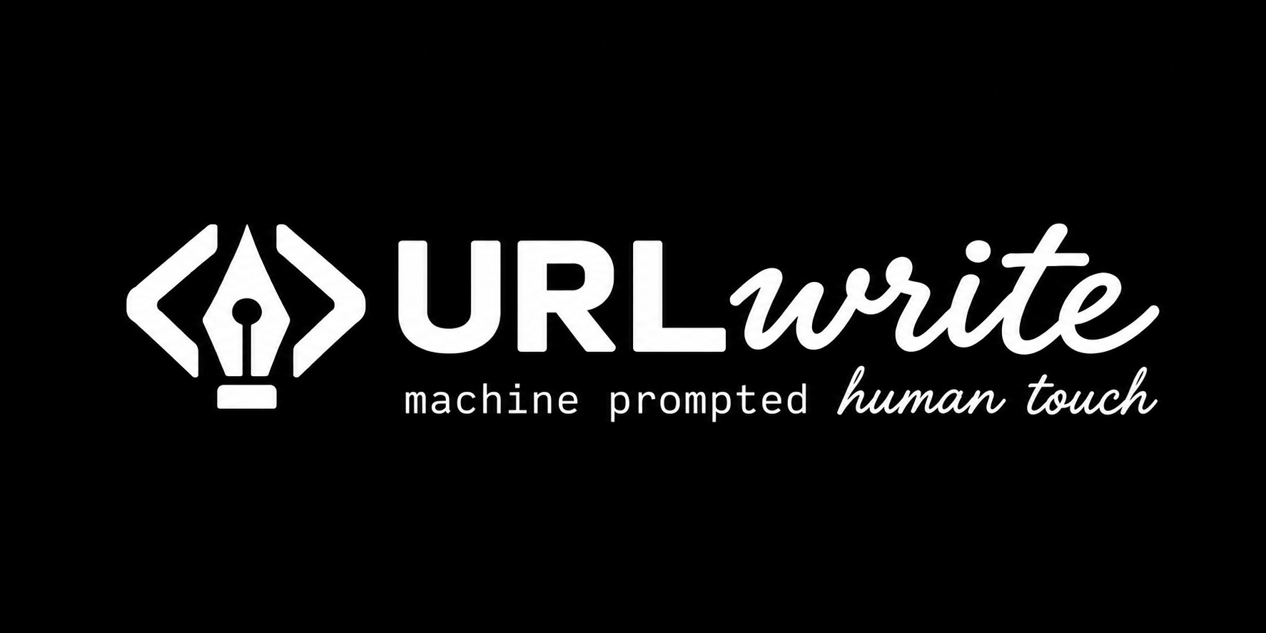 URLwrite — machine prompted, human touch